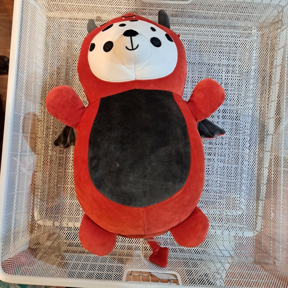 Dustin the Dog in Devil Costume 14"